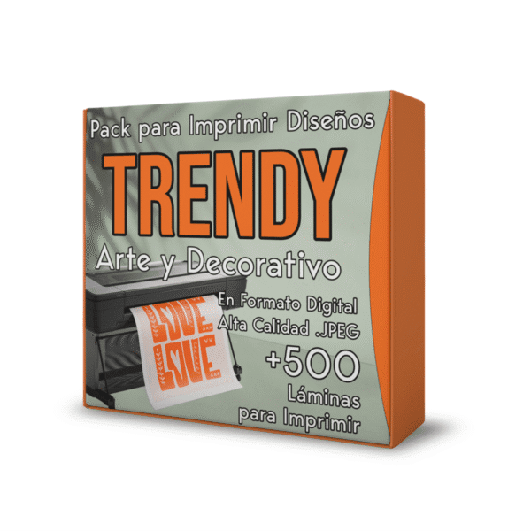 Pack De +500 Diseños Trendy Para Imprimir Poster O Estampar