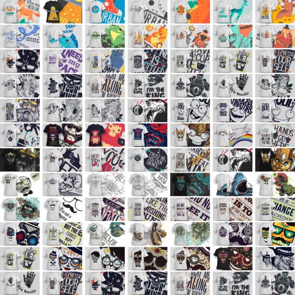 Pack de 5000 Vectores de Diseños Urbanos para Estampar - Image 3