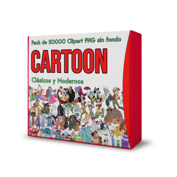 Pack Diseños PNG Cartoon Dibujos Animados