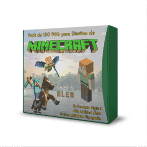 Pack 130 Diseños Png Minecraft