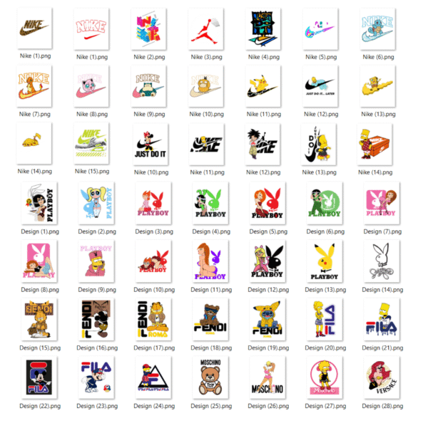 Pack de +400 Diseños de Marcas Famosas - Image 6