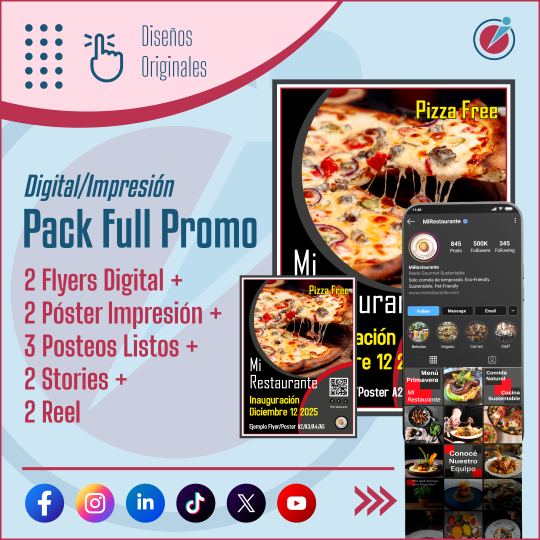 Pack Full Promoción