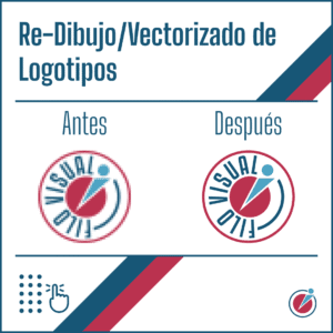 Re-Dibujo o Vectorizado de Logotipos