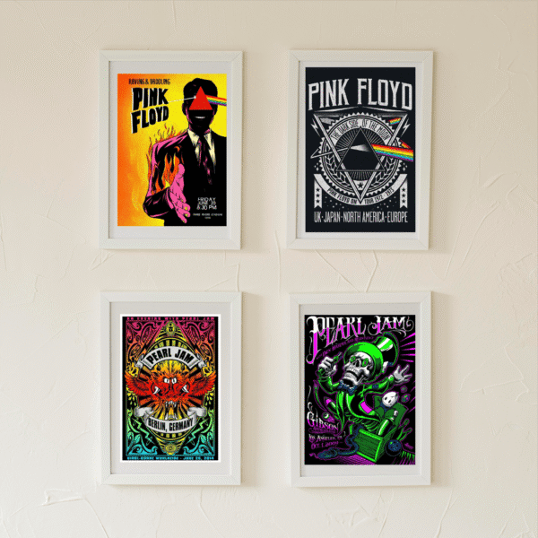 Pack de Posters de Música Rock y Pop Internacional para Imprimir - Image 6