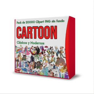 Pack Cartoon Clipart PNG Dibujos Animados