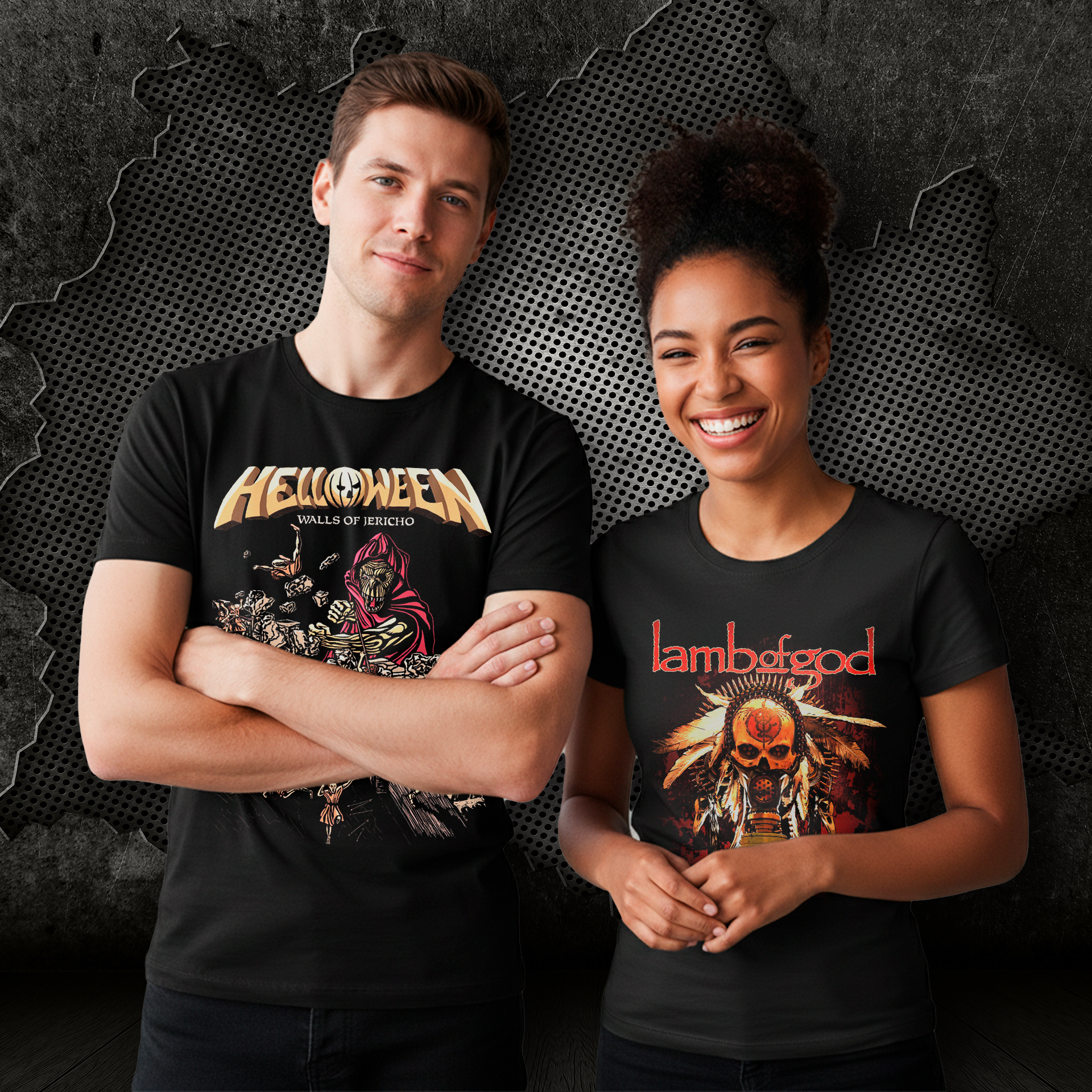 Pack + 750 Diseños Png Semitono Rock Y Metal Internacional - Image 4