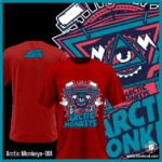 Arctic Monkeys-001- Remera de Arctic Monkeys - Algodón Estampado