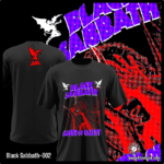 Black Sabbath-002 - Remera de Black Sabbath - Algodón Estampado
