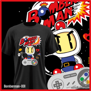 Bomberman-001 - Diseño de Bomberman - Remera de Algodón