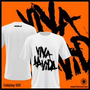 Coldplay-002 - Remera de Coldplay - Algodón Estampado