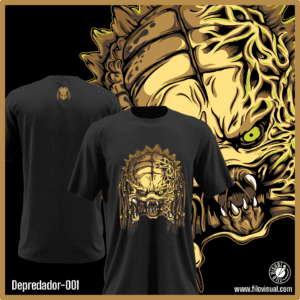 Depredador-001 - Diseño de Depredador - Remera de Algodón