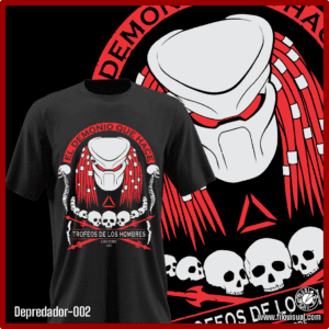 Depredador-002 - Diseño de Depredador - Remera de Algodón