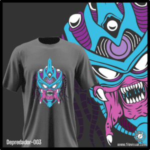 Depredador-003 - Diseño de Depredador - Remera de Algodón