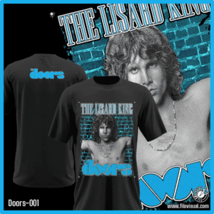 Doors-001 - Remera de Doors - Algodón Estampado