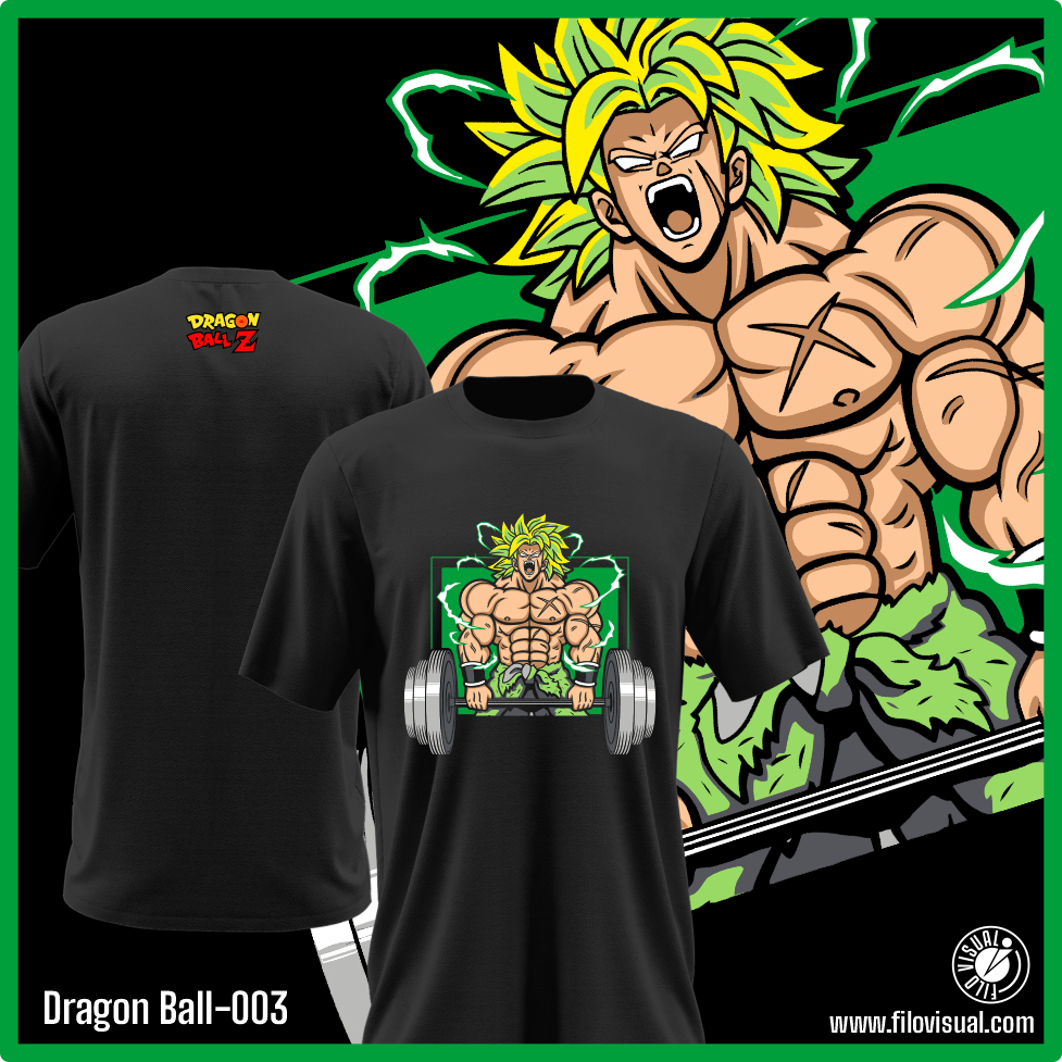 Dragon Ball-003 - Diseño de Dragon Ball - Remera de Algodón