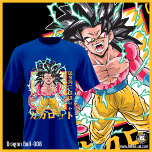 Dragon Ball-008 - Diseño de Dragon Ball - Remera de Algodón
