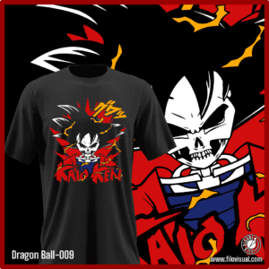Dragon Ball-009 - Diseño de Dragon Ball - Remera de Algodón