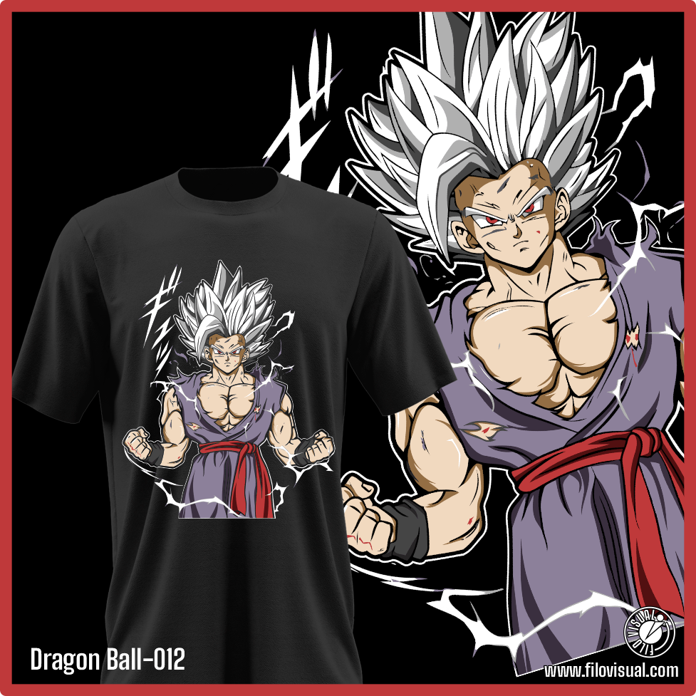 Dragon Ball-012 - Diseño de Dragon Ball - Remera de Algodón