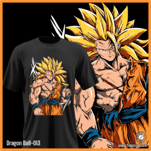 Dragon Ball-013 - Diseño de Dragon Ball - Remera de Algodón