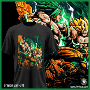 Dragon Ball-018 - Diseño de Dragon Ball - Remera de Algodón