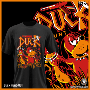 Duck Hunt-001 - Diseño de Duck Hunt - Remera de Algodón