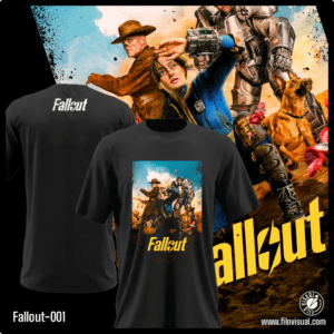 Fallout-001 - Diseño de Fallout - Remera de Algodón