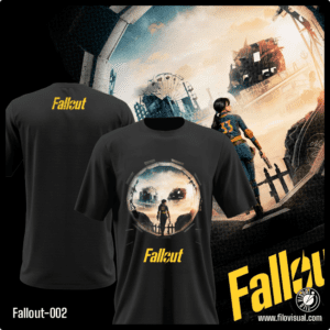 Fallout-002 - Diseño de Fallout - Remera de Algodón