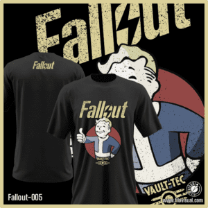 Fallout-005 - Diseño de Fallout - Remera de Algodón