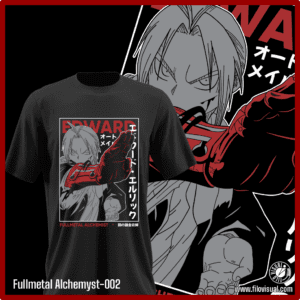 Fullmetal Alchemyst-002 - Diseño de Fullmetal Alchemyst - Remera de Algodón