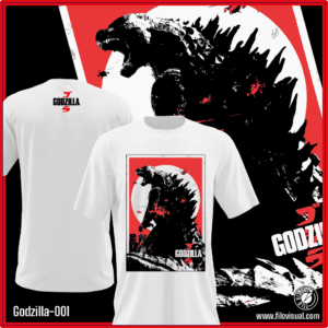 Godzilla-001 - Diseño de Godzilla - Remera de Algodón