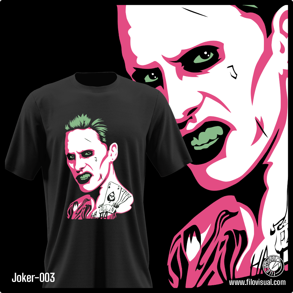 Joker-003 - Diseño de Joker - Remera de Algodón