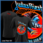 Judas Priest-001 - Remera de Judas Priest - Algodón Estampado