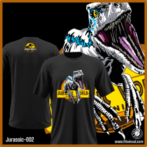 Jurassic-002 - Diseño de Jurassic - Remera de Algodón