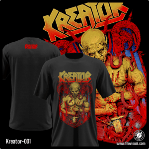 Kreator-001 - Remera de Kreator - Algodón Estampado