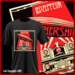 Led Zeppelin-002 - Remera de Led Zeppelin - Algodón Estampado
