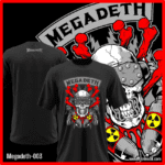Megadeth-003 - Remera de Megadeth - Algodón Estampado