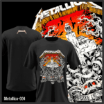 Metallica-004 - Remera de Metallica - Algodón Estampado