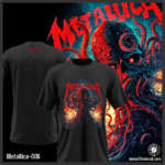 Metallica-006 - Remera de Metallica - Algodón Estampado
