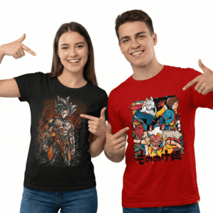 Remera de Algodón p/ Adultos Estampada con Diseño del Catálogo