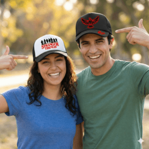 Gorras Trucker Estampadas con Logo o Diseños del Catálogo x 10 unidades