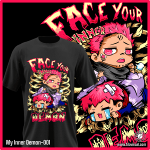 My Inner Demon-001 - Diseño de My Inner Demon - Remera de Algodón