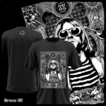 Nirvana-001 - Remera de Nirvana - Algodón Estampado