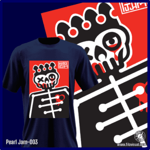 Pearl Jam-003 - Remera de Pearl Jam - Algodón Estampado