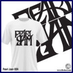Pearl Jam-004 - Remera de Pearl Jam - Algodón Estampado