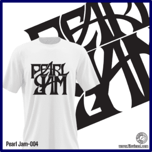 Pearl Jam-004 - Remera de Pearl Jam - Algodón Estampado