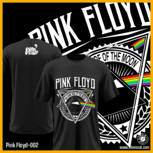 Pink Floyd-002 - Remera de Pink Floyd - Algodón Estampado
