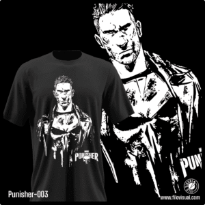 Punisher-003 - Diseño de Punisher - Remera de Algodón