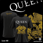 Queen-002 - Remera de Queen - Algodón Estampado
