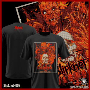 Slipknot-002 - Remera de Slipknot - Algodón Estampado