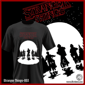 Stranger Things-003 - Diseño de Stranger Things - Remera de Algodón